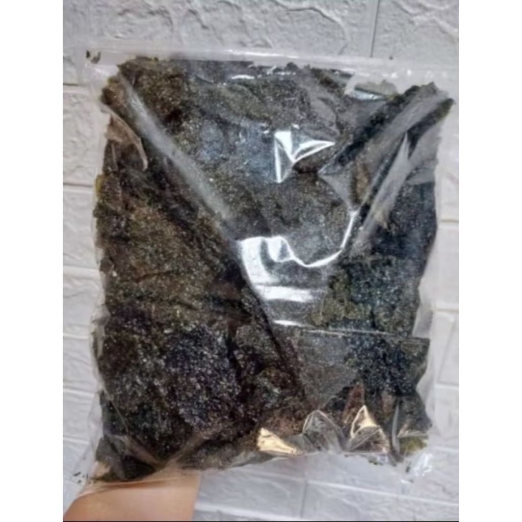 

Patahan/Remahan Nori rumput laut 500grm (Termurah di Shopee)