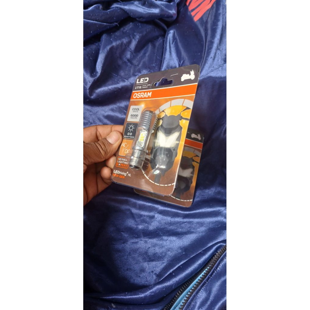BOHLAM LED MOTOR LAMPU BOHLAM DEPAN LED OSRAM putih motor beat fi vario GRAND SUPRA mio m3 vega