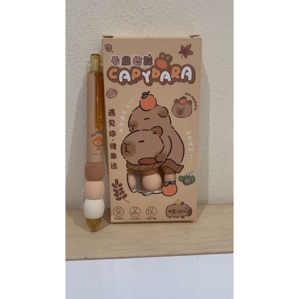 

Pulpen Capybara Karakter Lucu – Empuk & Nyaman Digunakan