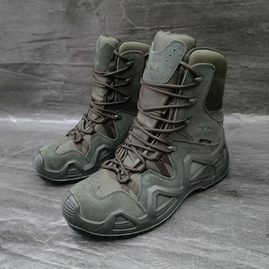 Sepatu BOOTS Lowa Hijau 8 Inci / Sepatu PDL Lowa Hijau / Sepatu Lowa Hijau