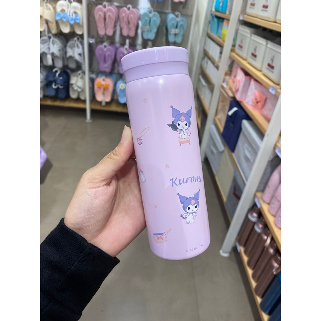 Miniso x Sanrio Characters - Insulated Bottle 280ml (Kuromi)