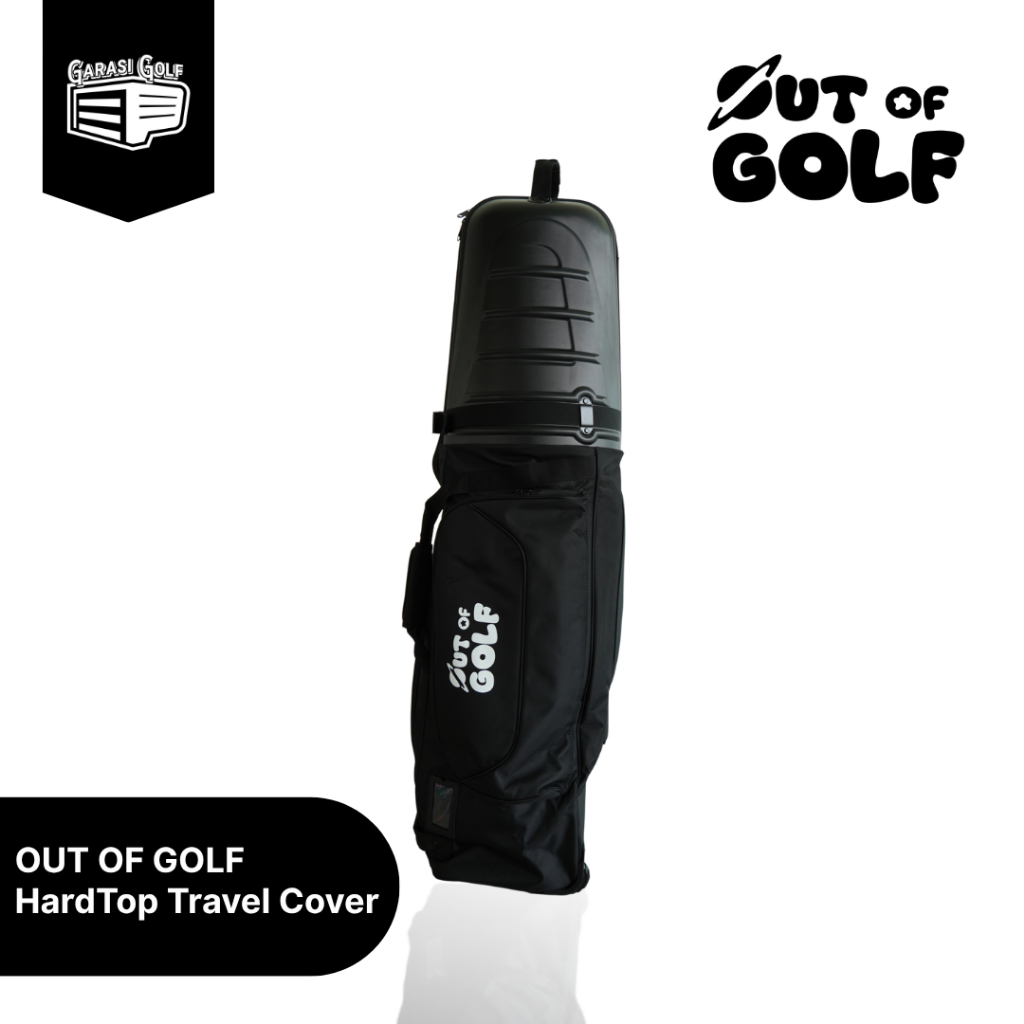 Travel Golf Hard Tas Travel Golf Hard Case Koper Roda Pelindung Stick Golf Anti Pecah Tas Travel Gol