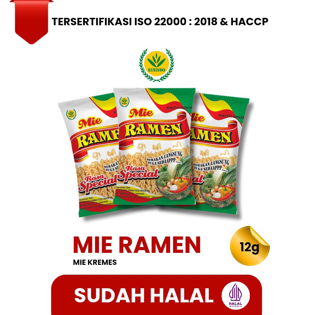 

MIE RAMEN (1 PACK ISI 20 PCS)