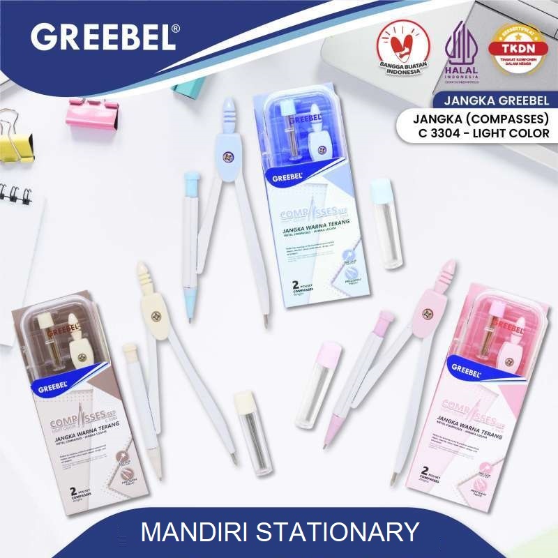 

JANGKA WARNA TERANG COMP SSES SET C3304 GREEBEL
