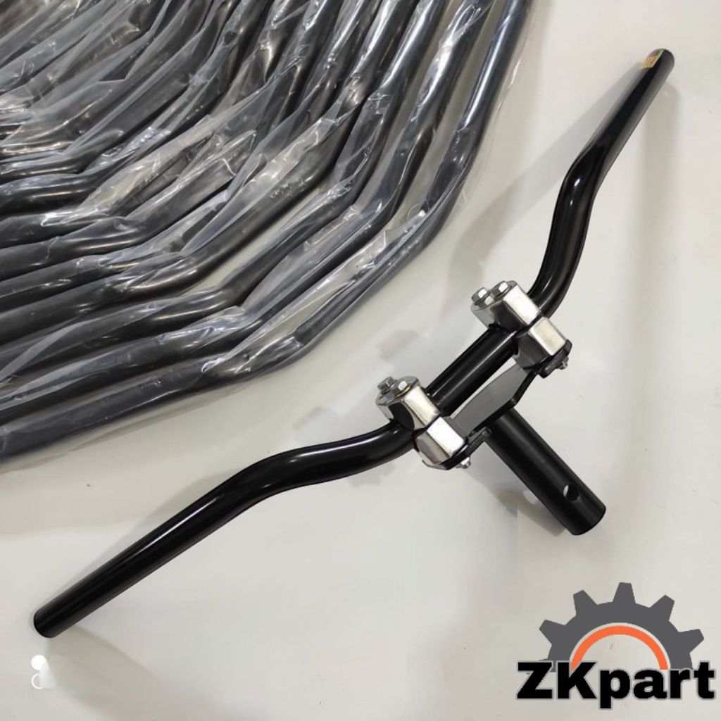 Paket Stang Rzr Plus dudukan Stang Honda Yamaha Matic Bebek Modif Trondol Roadrace