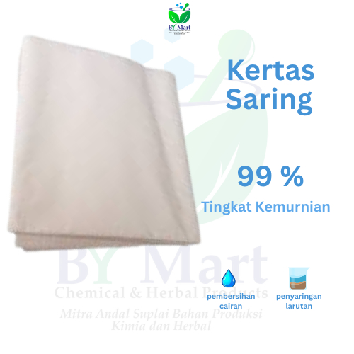 BY KIMIA & HERBAL - Kertas saring / Filter Papper