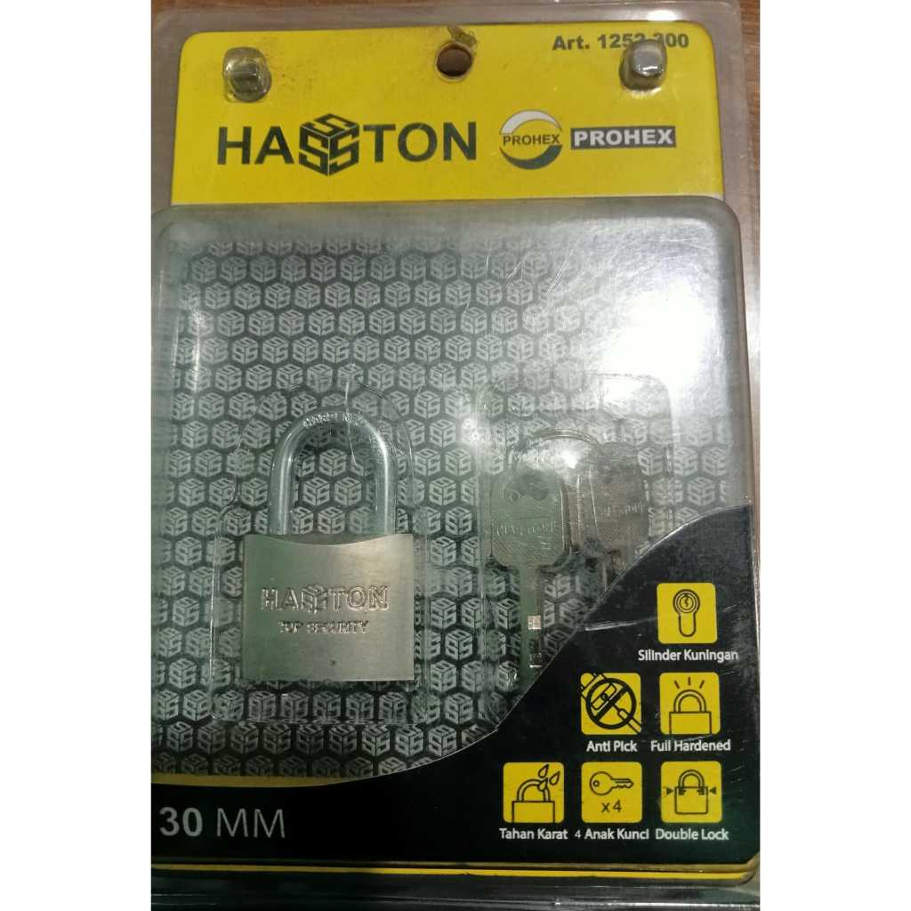 Gembok Hasston 30 mm / gembok 30 mm Prohex / gembok Prohex
