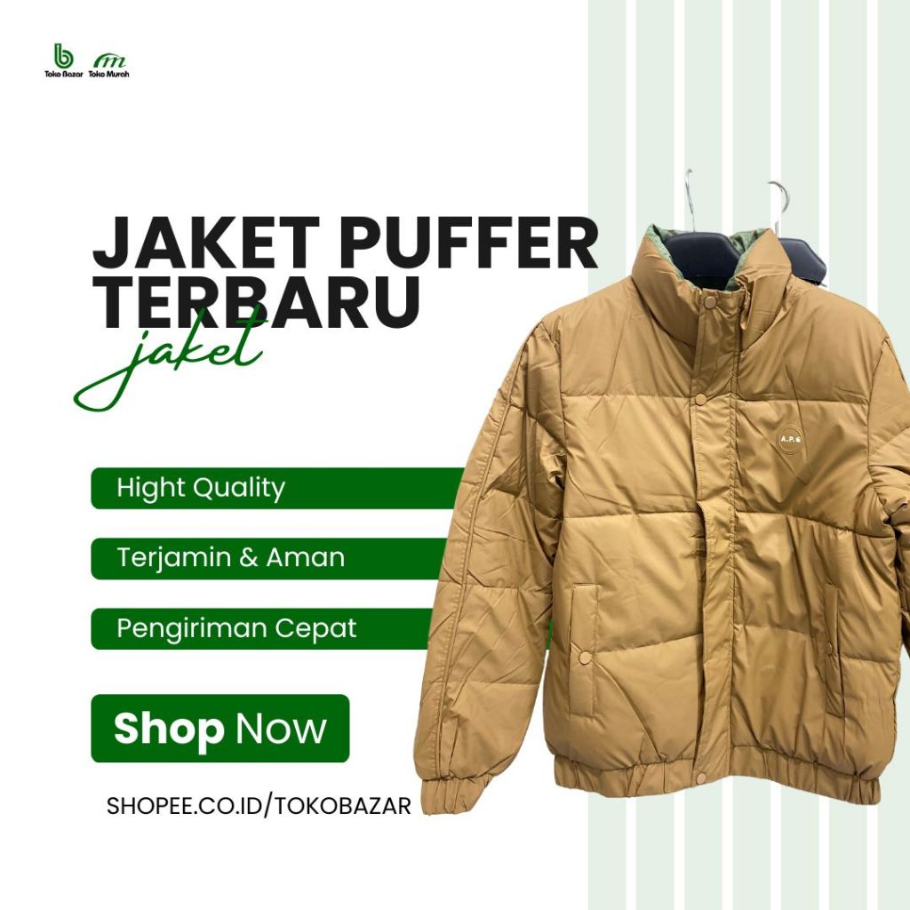 Jaket Puffer Pria | Mario Zegnoti– Tahan Dingin & Stylish