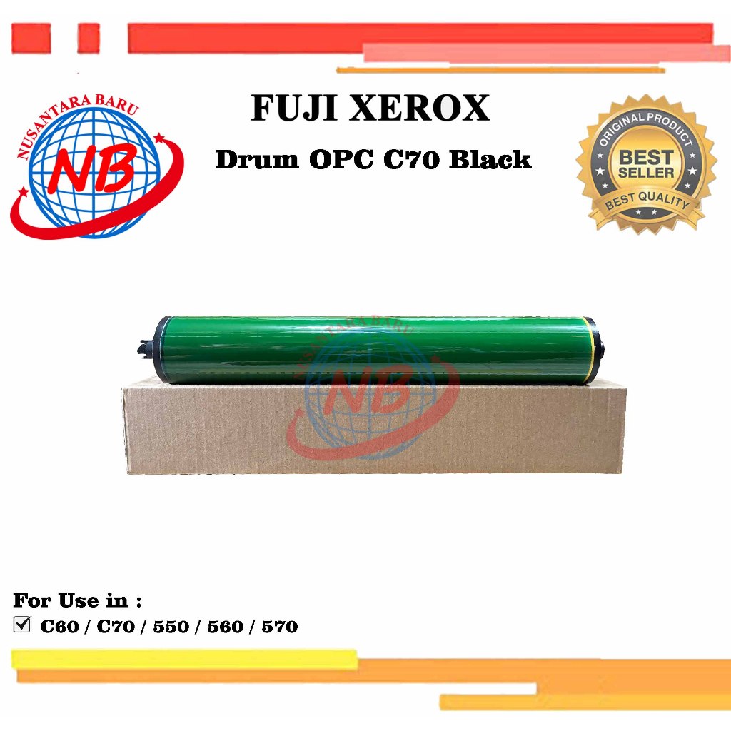 Drum Opc V-New For FujiXerox C60 / C70 / 550 / 560 / 570 / 700 / 5580 / 6680 / 7780 Black & Color