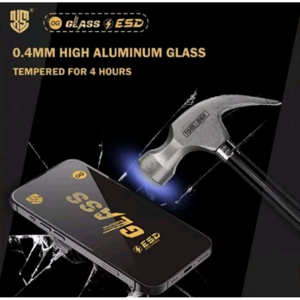 Anti gores kaca full ESD clear INFINIX HOT 50-INFINIX HOT 50 PRO-INFINIX SMART 7-INFINIX SMART 6-INF