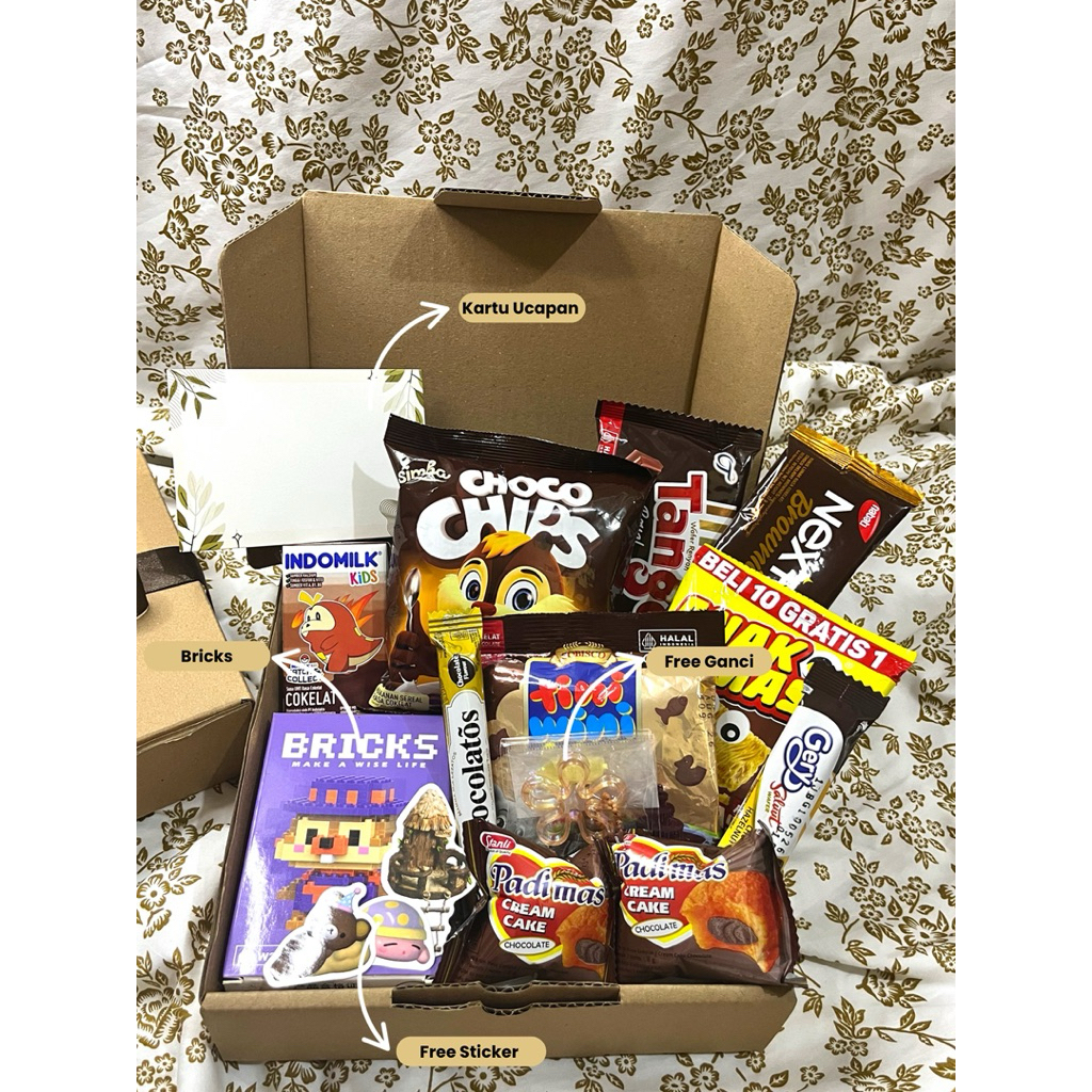 

Gift Box Snack Box Hampers Wisuda Kado Ulang Tahun Treat Box by Gimme Gift Love