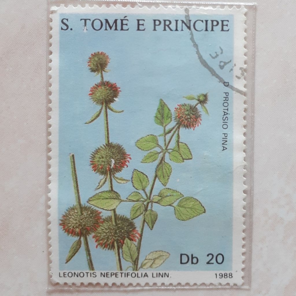 

Perangko São Tomé and Príncipe Medicinal Plants (1988) (Leonotis nepetifolia) Tahun 1988