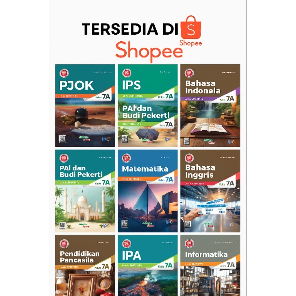 BUKU PR INTERAKTIF SMP KELAS 7 SEMESTER 1 LKS INTAN PARIWARA KURIKULUM MERDEKA 2024