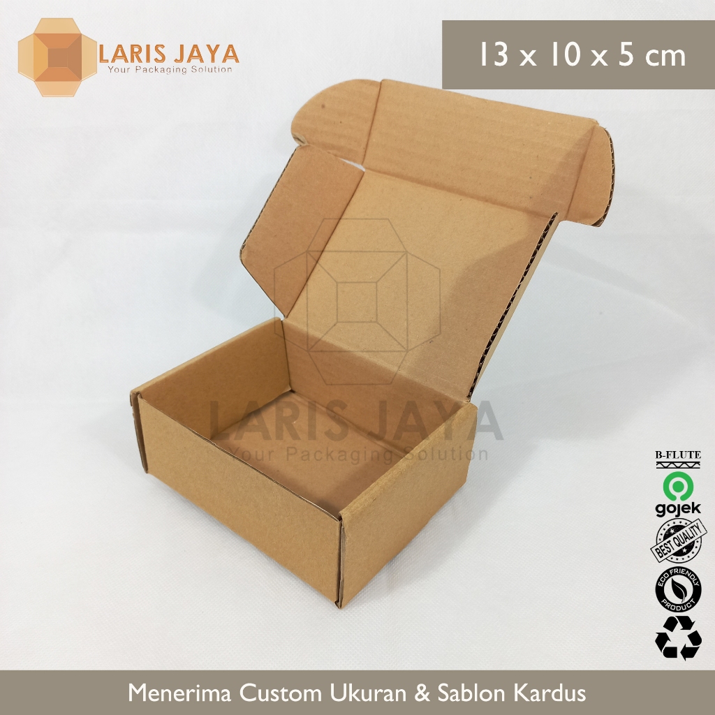 

(KHUSUS GOSEND) Kardus Mailer Box Diecut 13x10x5 Cm Kraft Coklat Box Pizza / Kardus / Hampers / Dus Packing / Gift Box Accesories / Box Jedai / Hampers Parfum - 13x10x5 cm/ Box