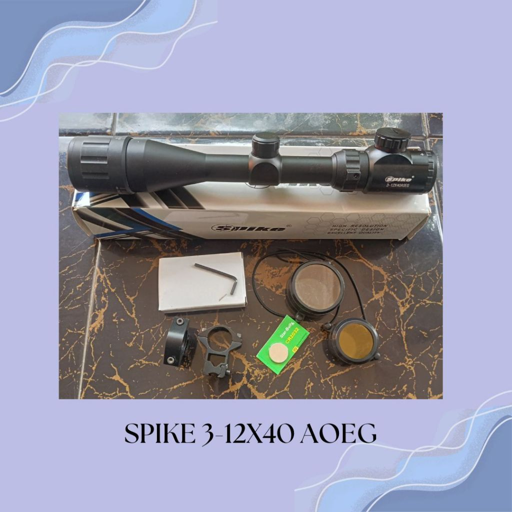 Teleskop SPIKE 3-12X40 AOEG