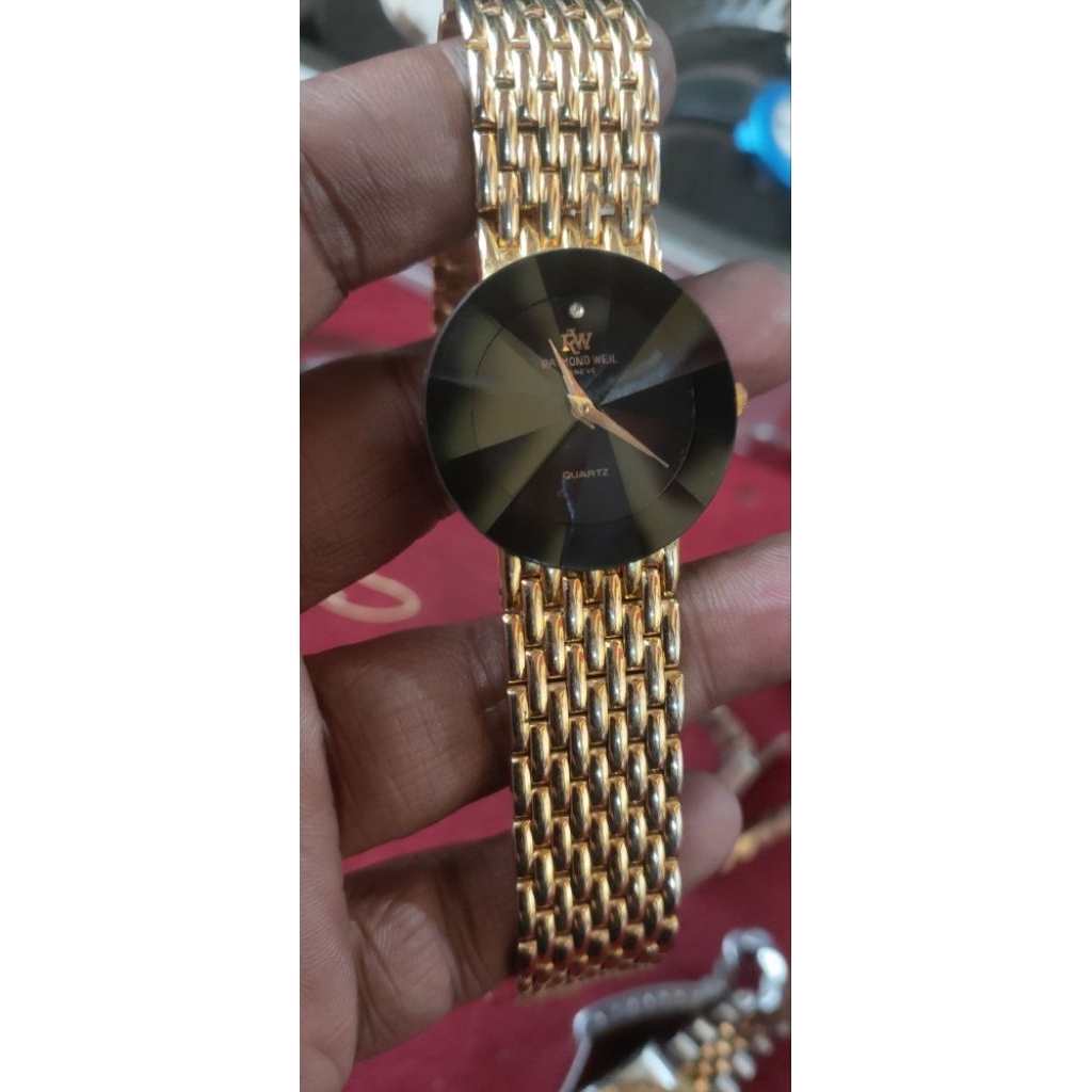 Jam tangan ladies RW Japan movement full gold mewah mulus