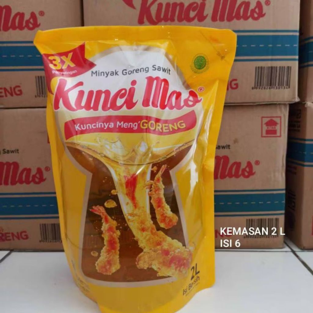 

minyak kuncimas kunci mas 2liter bandung
