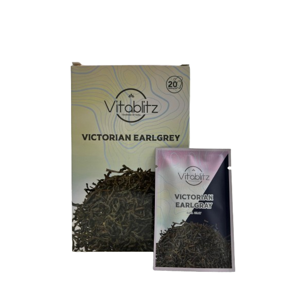 

Teh Hitam Celup Herbal Penunjang Imun dan Detox Victorian Earl Grey Tea Vitablitz