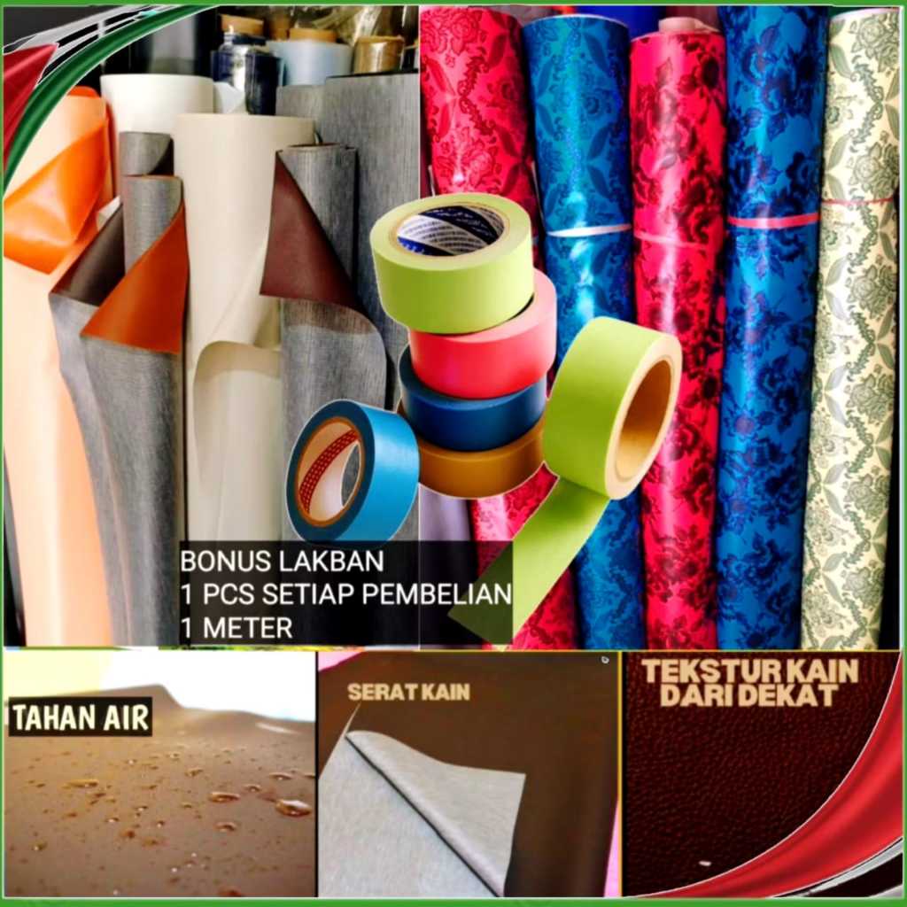 Perlak Kembang Waterproof / Perlak taplak meja Jual Meteran/ Karpet Lantai / Perlak serbaguna
