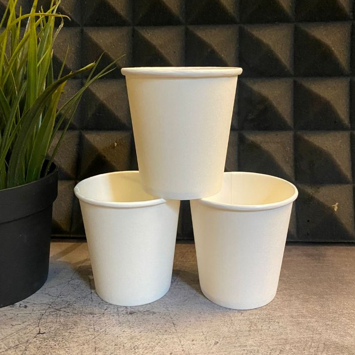 Papercup 6,5oz Putih Polos | Paper cup 6,5 oz Starindo/WMP