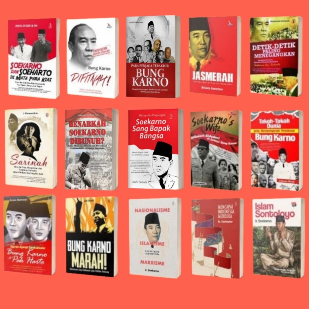 Buku Jas Merah/Islam Sontoloyo/Buku Bung Karno/Soekarno/Nasionalisme Islamisme Marsxisme