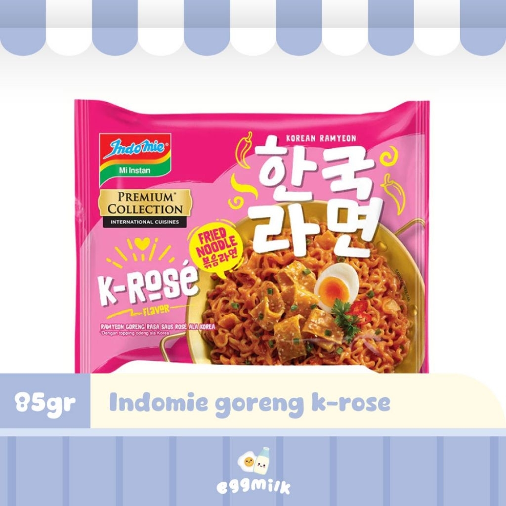 

Indomie Goreng Premium Collection K-Rose 85gr