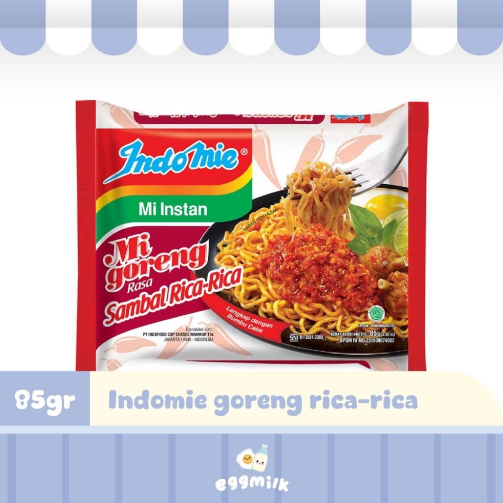 

Indomie Goreng Rica-Rica 85gr