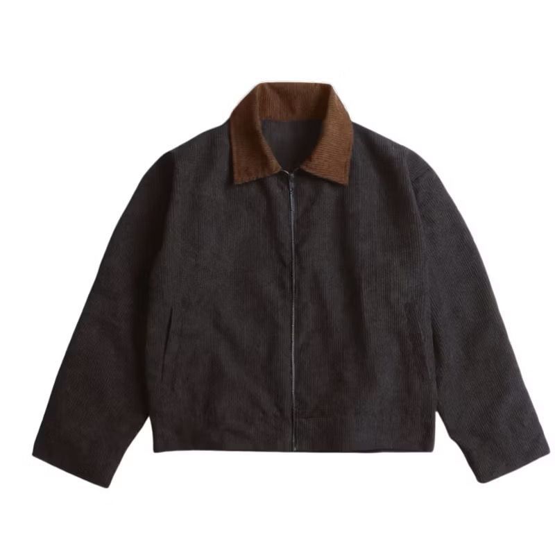 Jeystyle Work Jacket Corduroy Boxy jaket corduroy jaket vintage jaket pria