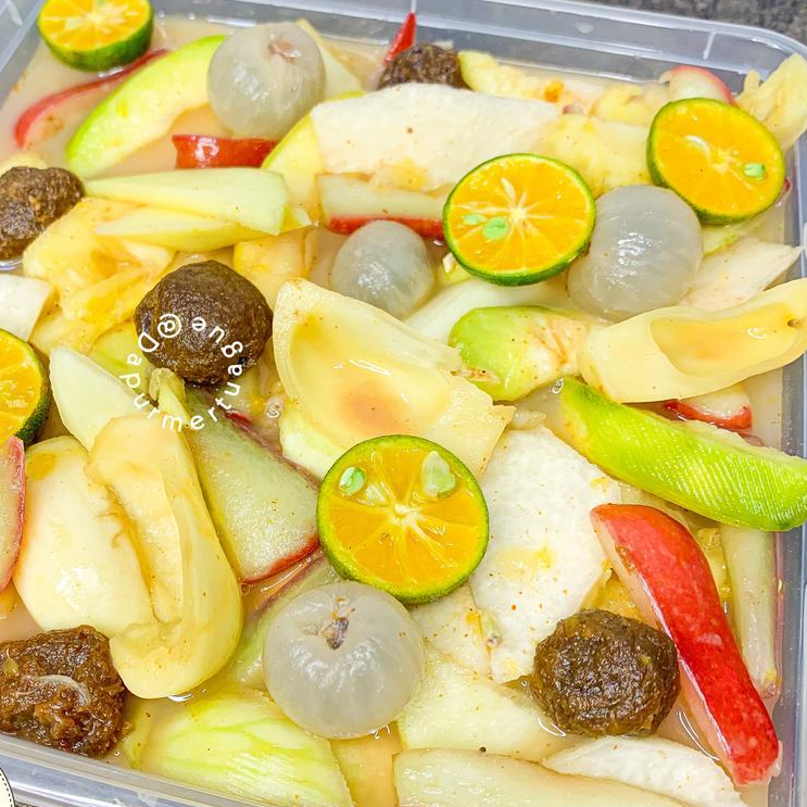 

ASINAN BUAH / ASINAN BUAH KIAMBOY / ASINAN MANGGA ALA SULTAN virallll MAMA MAYANG