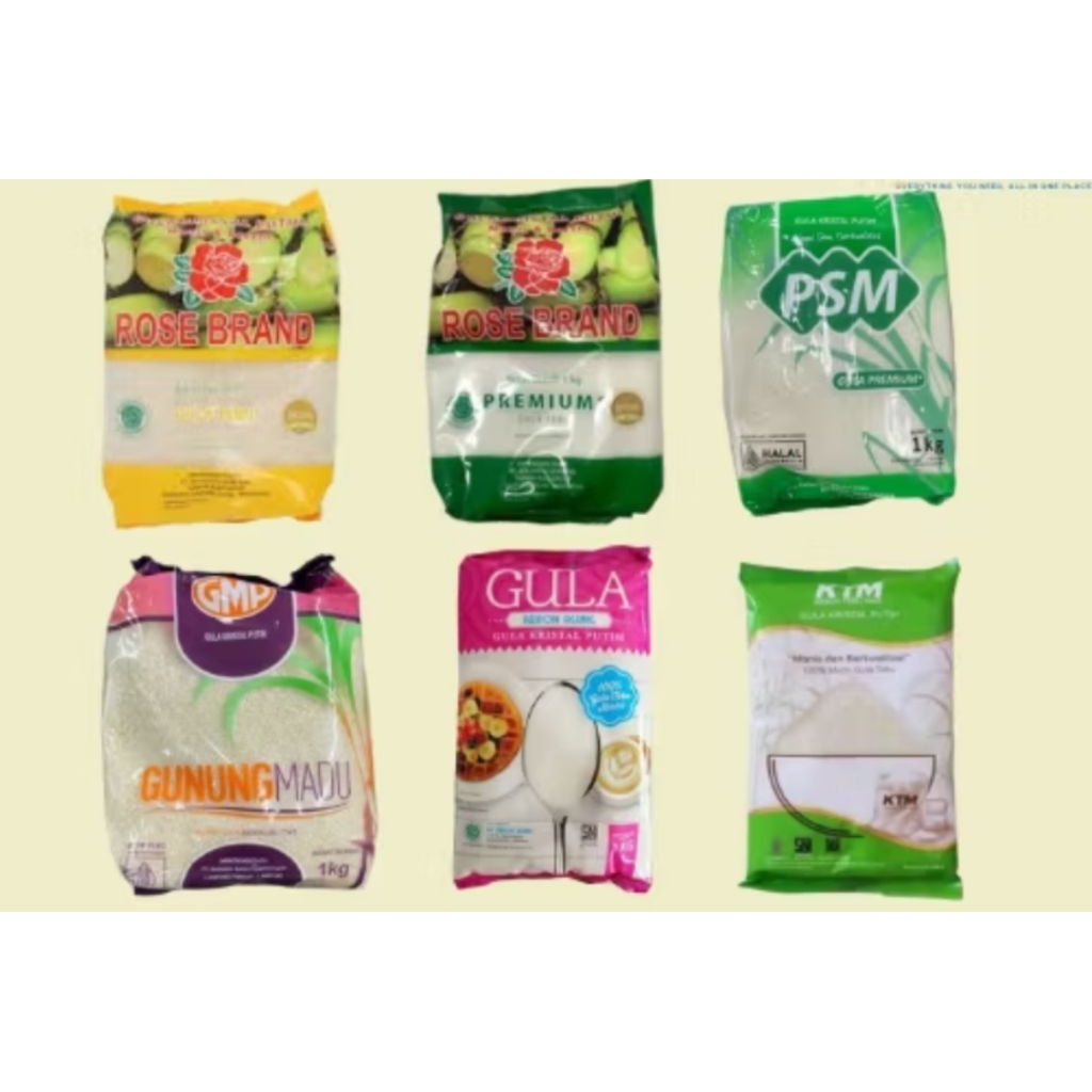

Gula kemasan 1kg