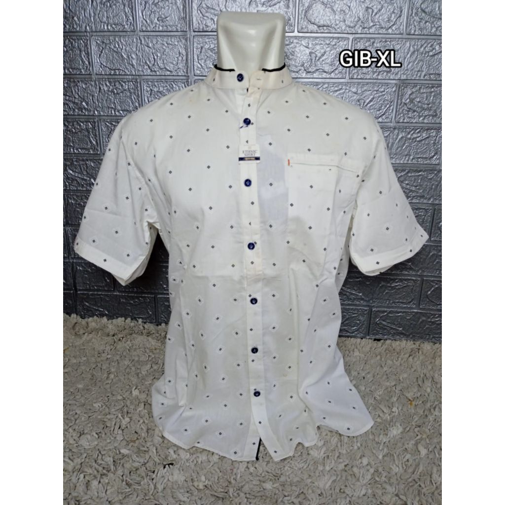 Emba Kemeja Koko lengan pendek pria