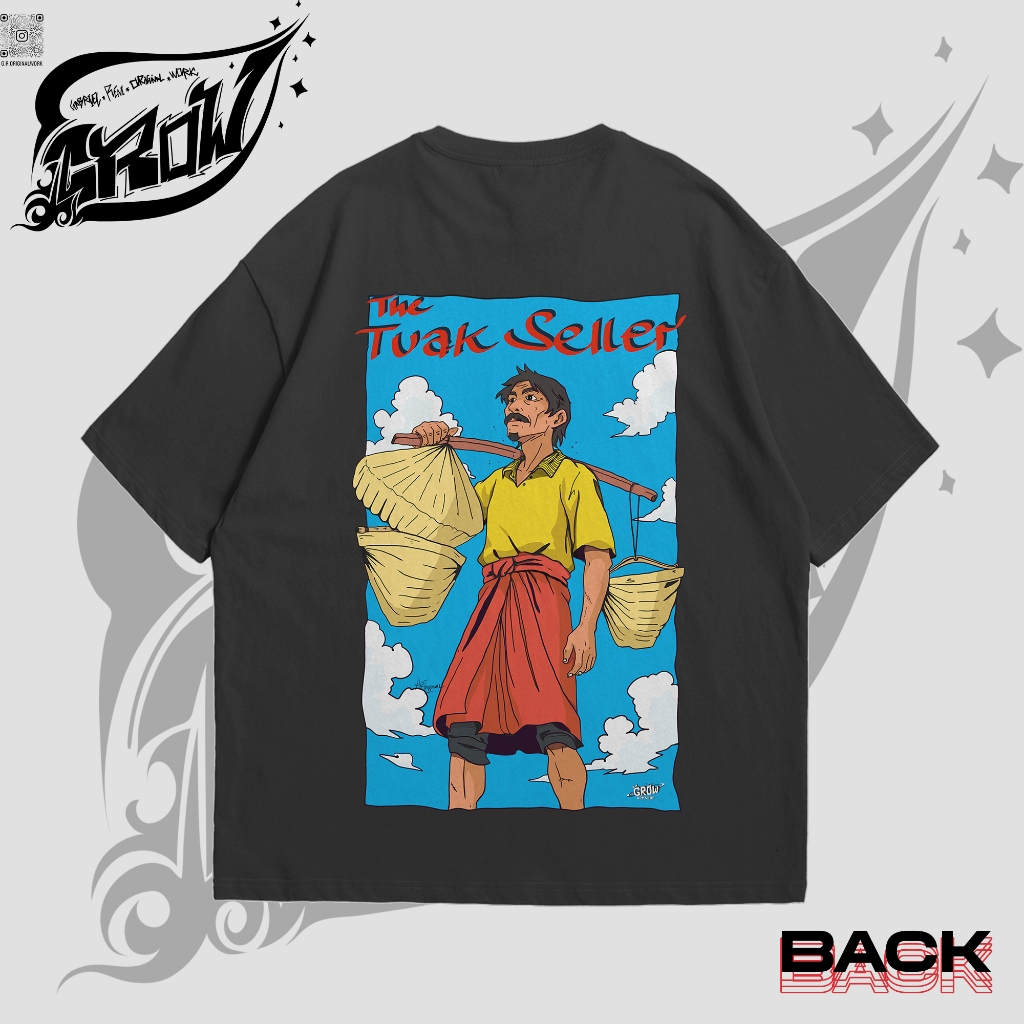 Kaos Oversize - Tuak Seller