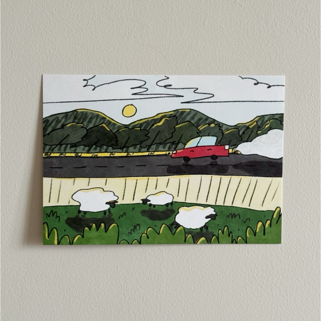 

road trip (A5 print)