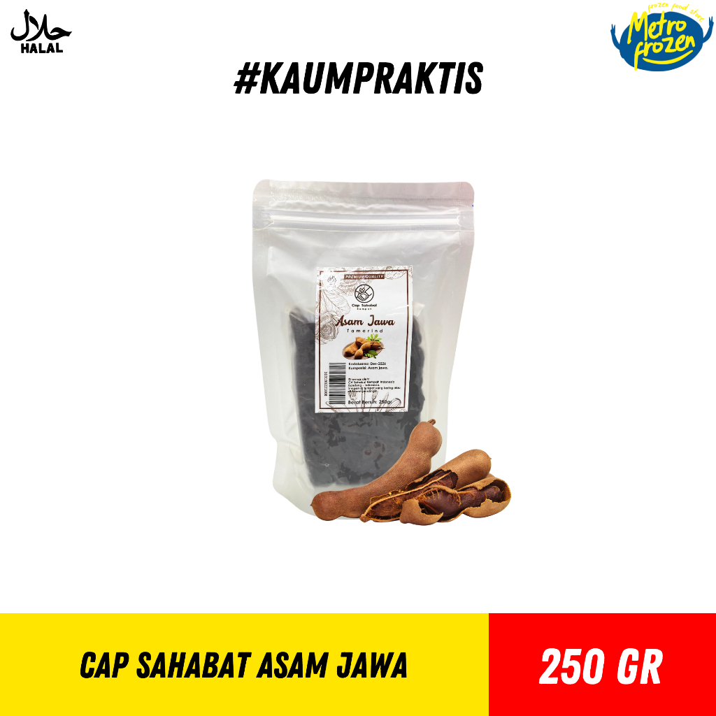 

CAP SAHABAT Asam Jawa 250gr //asam jawa //tamarin