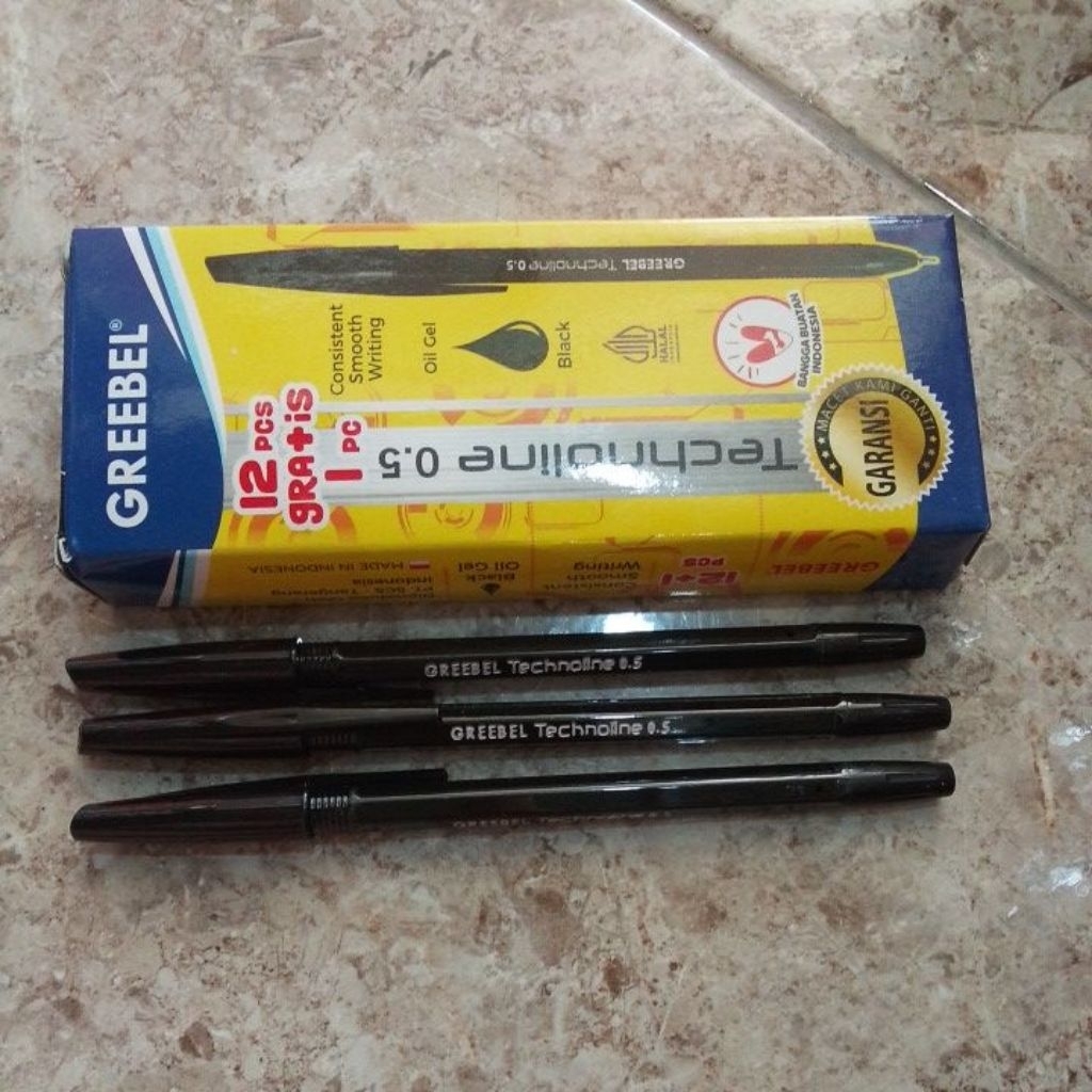 

Greeble technoline 0.5mm hitam