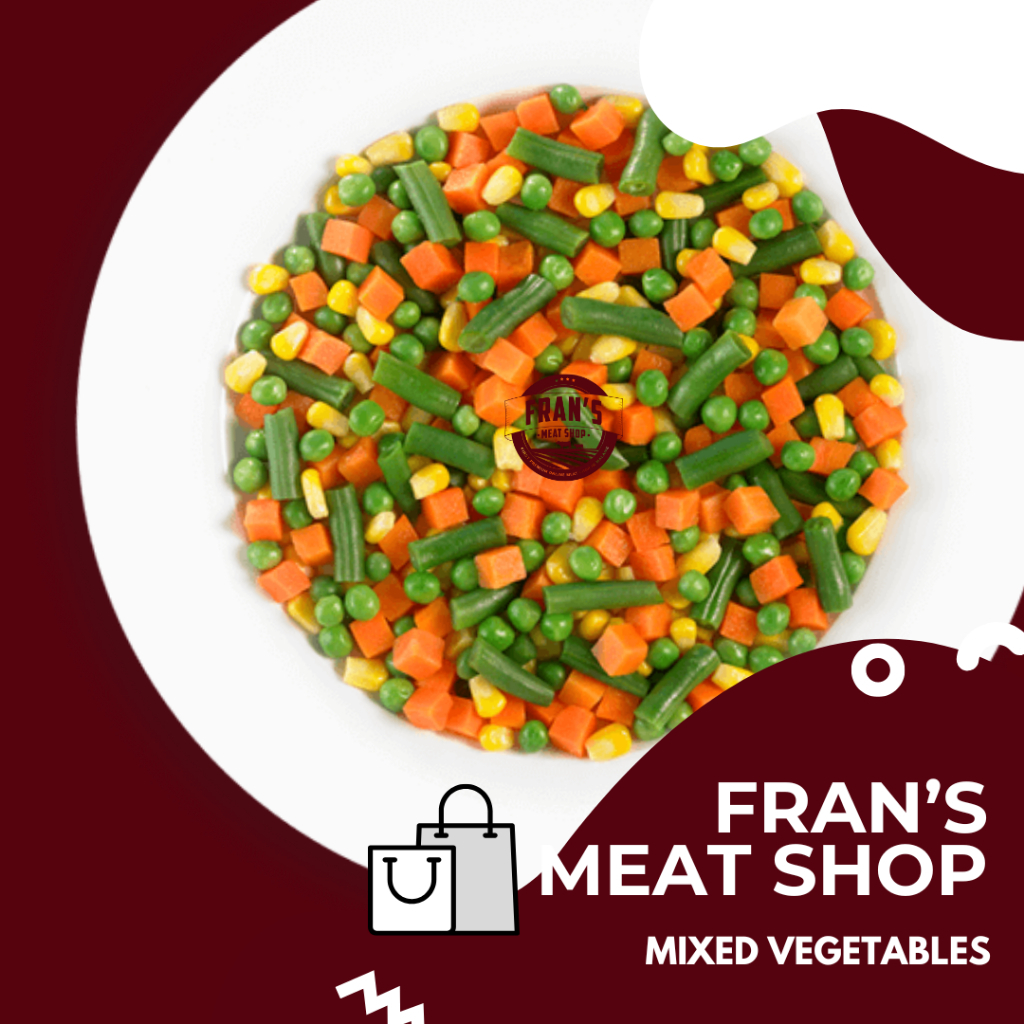

FROZEN MIXED VEGETABLES - 250GR