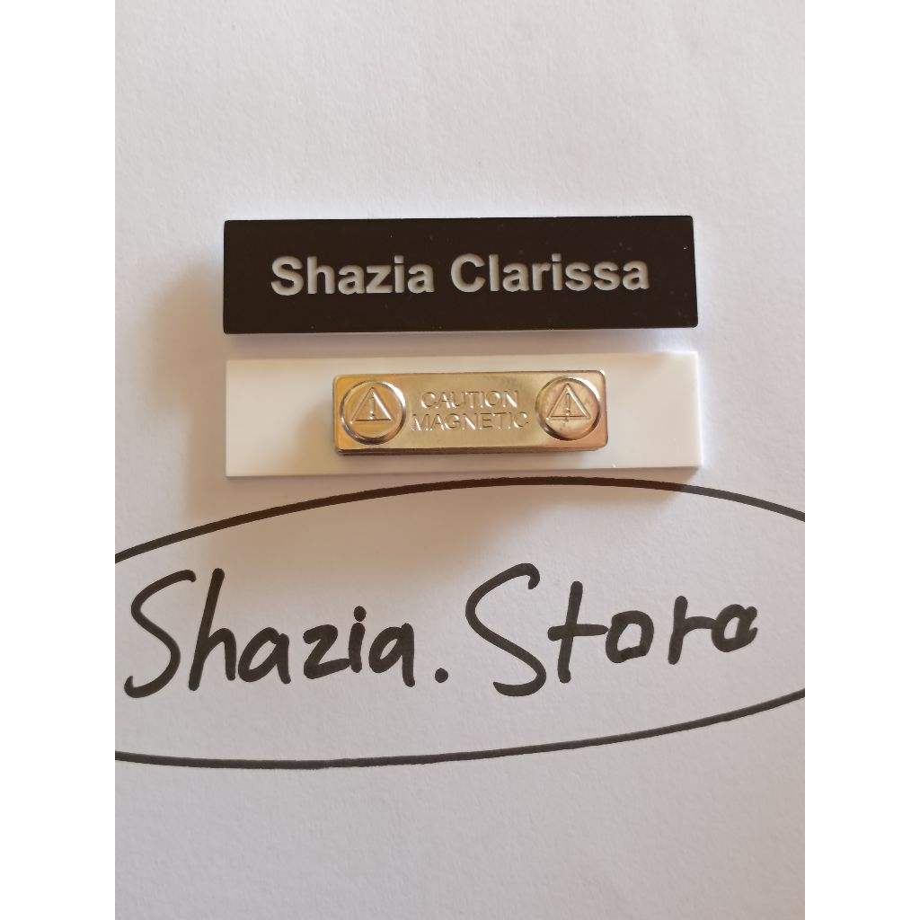 

NAMETAG , PAPAN NAMA , NAMA DADA