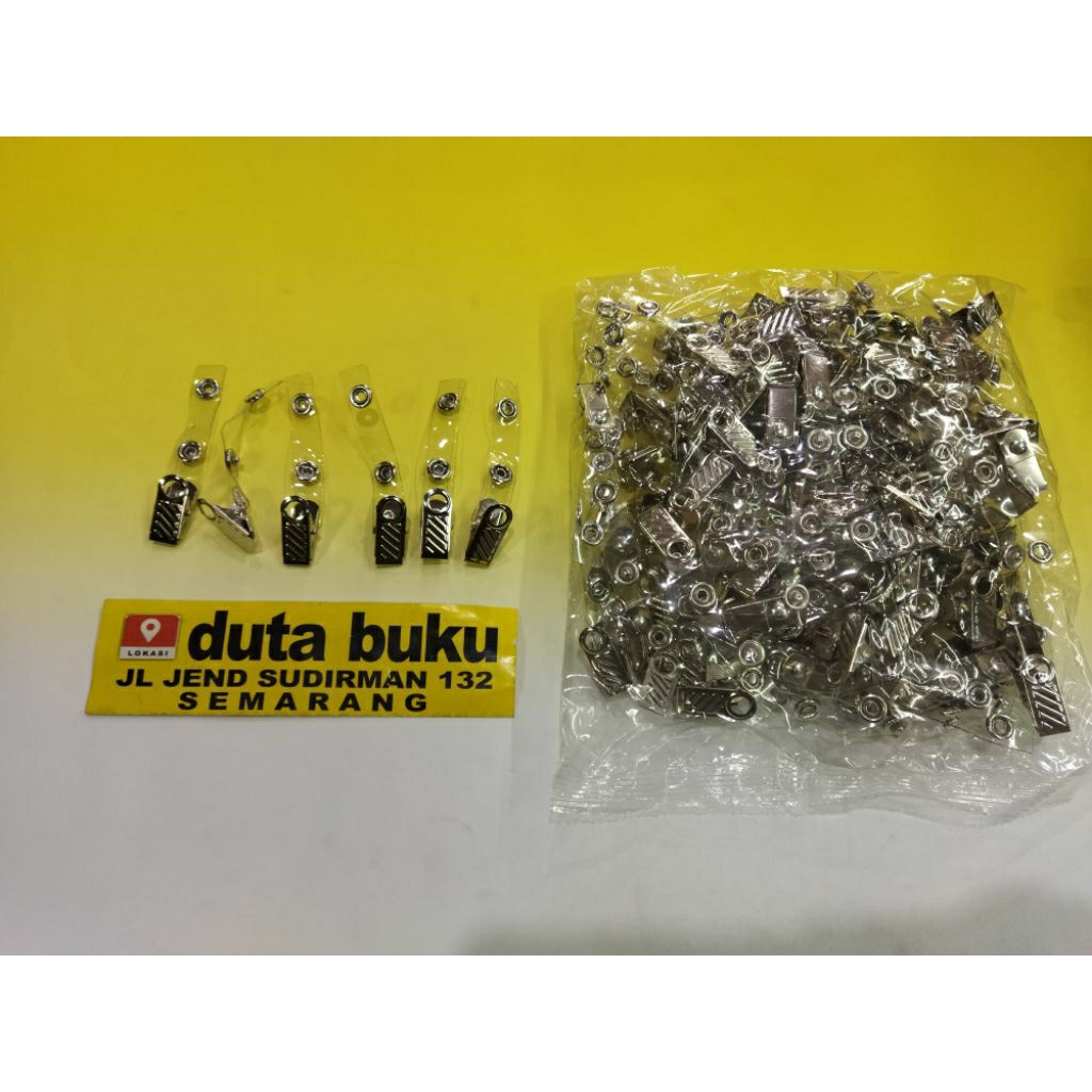 

[1 pcs] Jepit ID CARD / Jepitan Name Tag / Sambungan Name / ID CARD