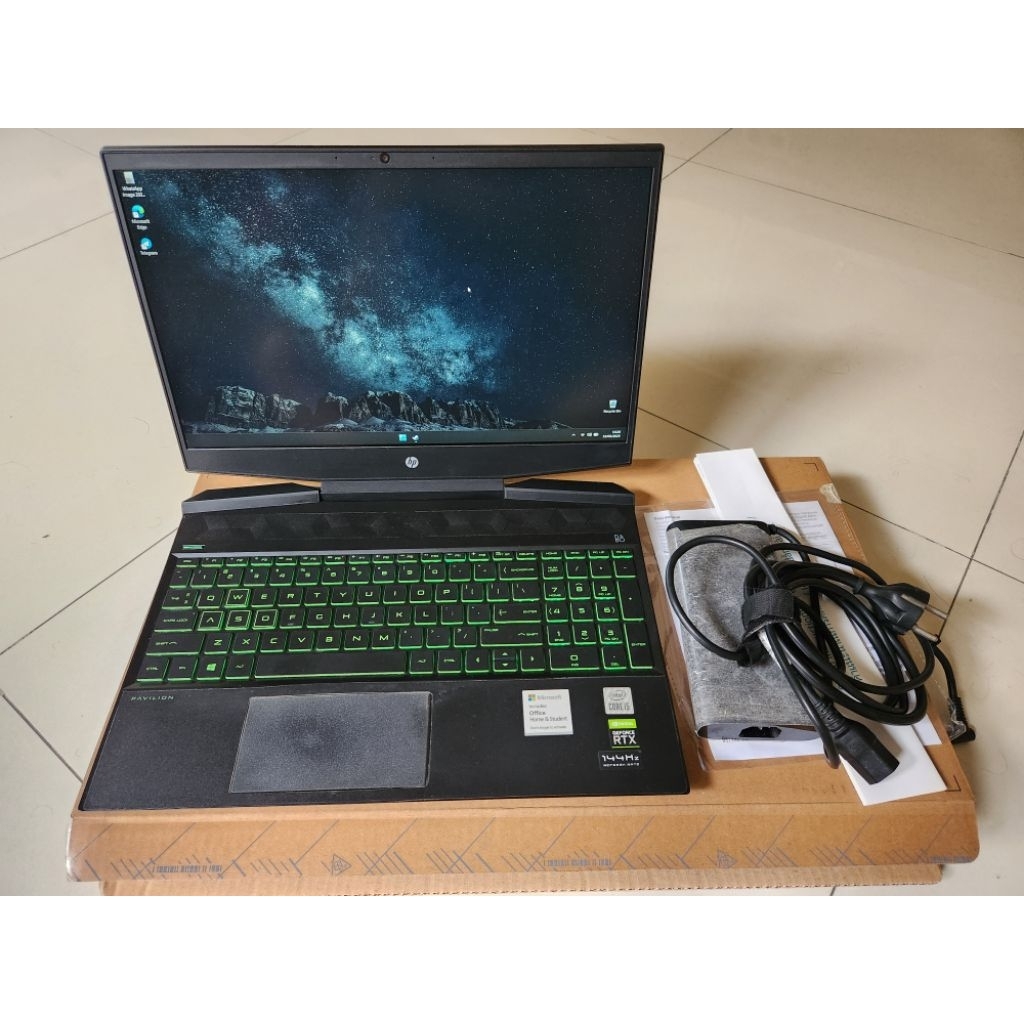 Laptop HP Pavilion Gaming 15 dk1064tx dk-1064tx i5-10300H RTX 2060 RTX2060