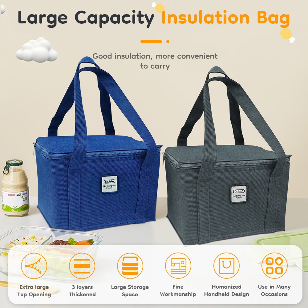 Dr.isla Tas Bayi Untuk Bepergian Isolasi Kapasitas Besar Diapers Bag Aesthetic Multifungsi MB41