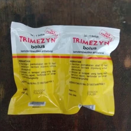 Trimezyn Bolus (isi 2 bolus)