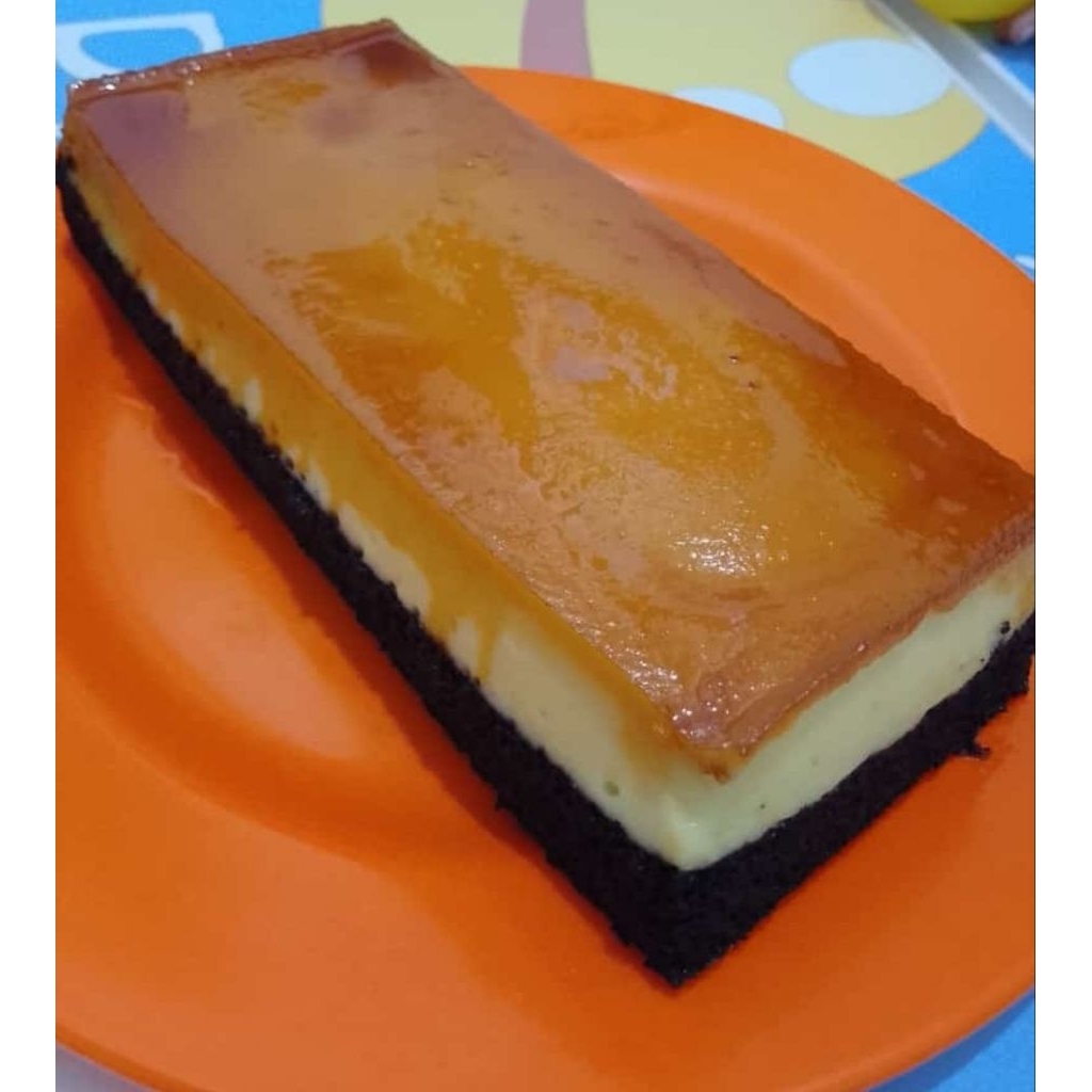 

Bolu Ketan Caramel Cheese Keju Karamel