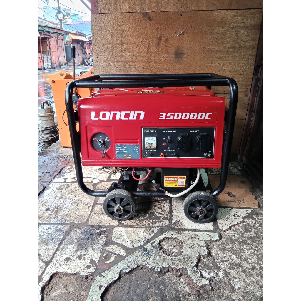 Mesin Genset Loncin 3500DDC/ 2500 Watt Elektrik starter