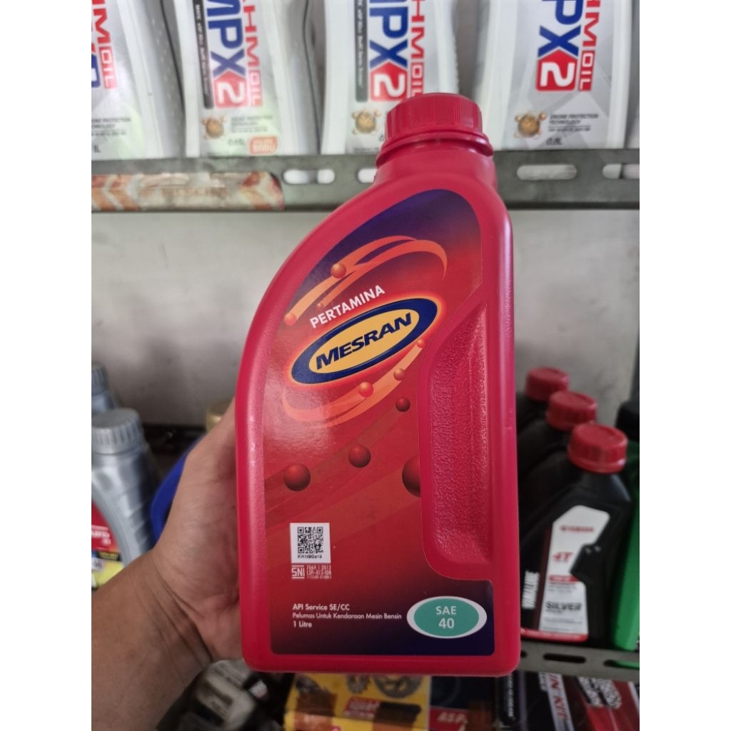 mesran 1L sae 40 asli original
