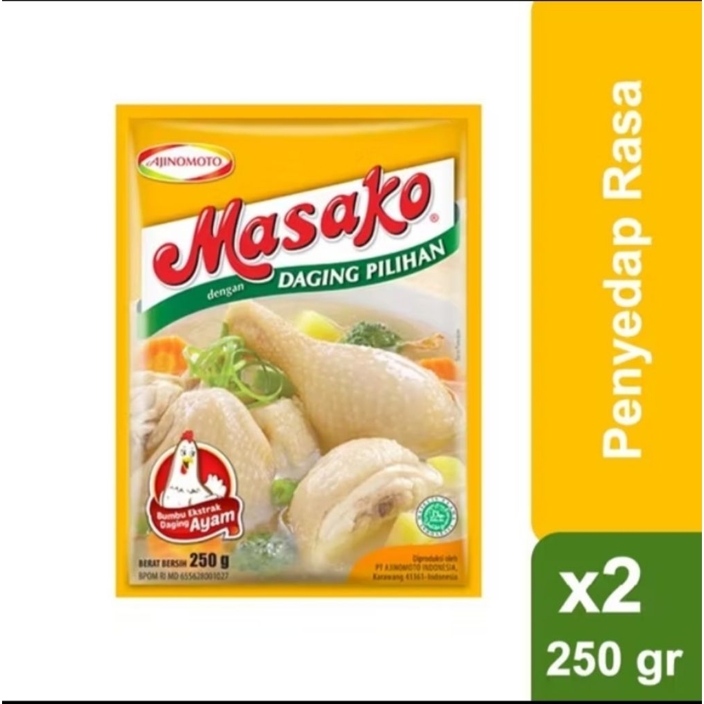 

Masako Penyedap Rasa Ayam 2 x 250 gr