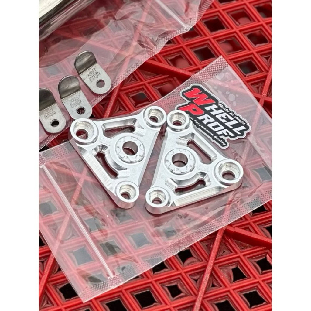 Kupingan lampu cnc k5 whellprof wppart one b pnp batok YL CD CB125 model agak maju kupingan lampu cn