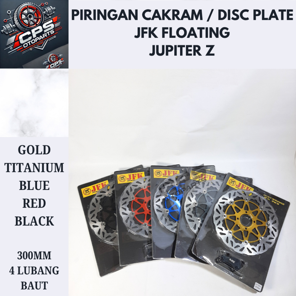 Piringan Cakram / Disc Brake JFK Floating CNC Jupiter Z 300mm 260mm
