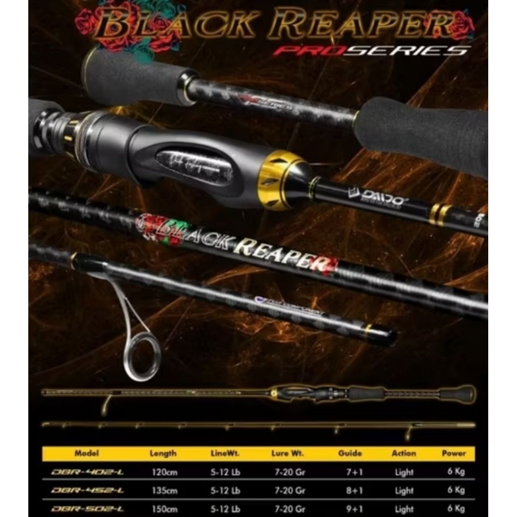 Harga joran daido black reaper Terbaru Jun 2026 | BigGo Indonesia