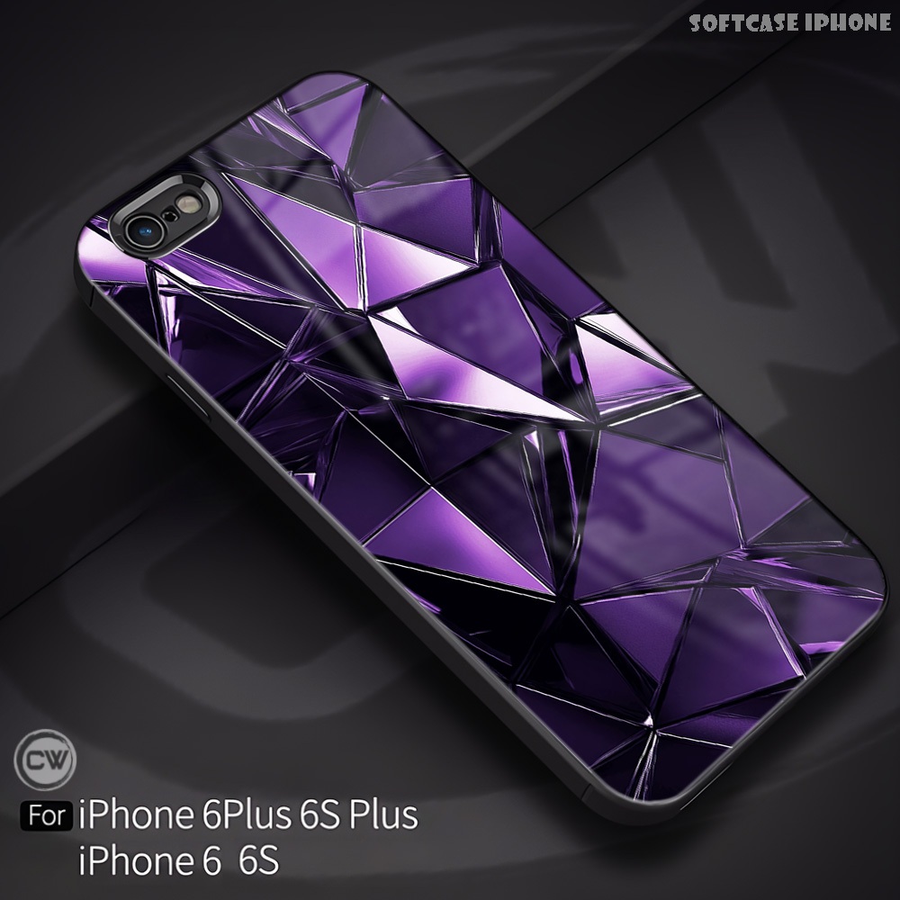 Softcase Kilau Glossy IPHONE 6 | 6S | 6S+ | 6+ | Case for IPhone 6 6s 6plus [WD44] Kesing Lucu Keren