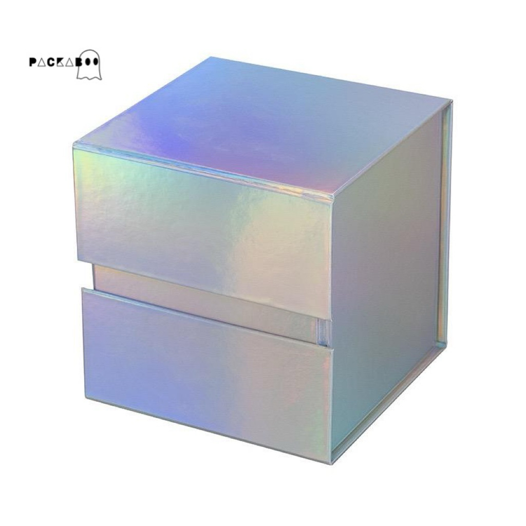 

Premium gift box hologram foldable gift box kotak hadiah magnet